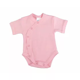 Rövid ujjú elöl patentos baba body