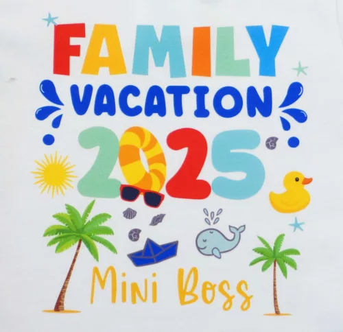 Rövid ujjú baba body Balaton mintával