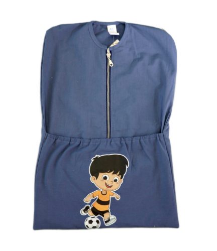 Oviszsák elöl cipzáras, zsebes Focis mintával