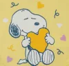 ABR Hosszú ujjú pamut body - Sárga - Snoopy (62)