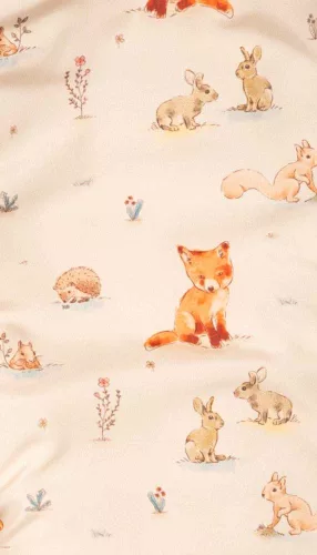 ABR Mintás vízlepergetős, kapucnis bélelt overál kesztyűvel 56-62