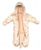 ABR Mintás vízlepergetős, kapucnis bélelt overál kesztyűvel 80-86