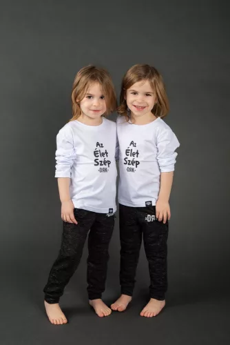 Hosszú ujjú póló  Dorko DRK " Az Élet Szép" mintával