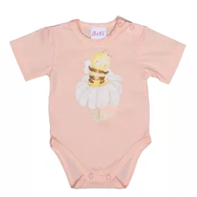 Rövid ujjú baba body cuki Méhecske mintával