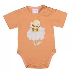 Rövid ujjú baba body cuki Méhecske mintával