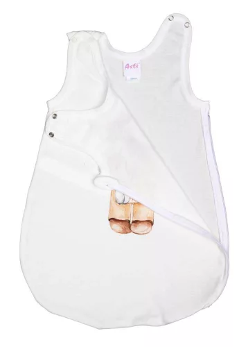 Ujjatlan vékony pamut hálózsák Macis mintával 1 TOG