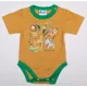Rövid ujjú baba body Szafari mintával