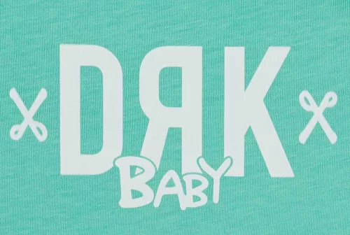 Dorko DRK mintával nyomott rövid ujjú baba body