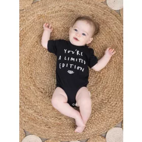   Dorko "You're a limited edition" mintával nyomot rövid ujjú baba body