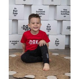 Rövid ujjú póló Dorko DRK mintával