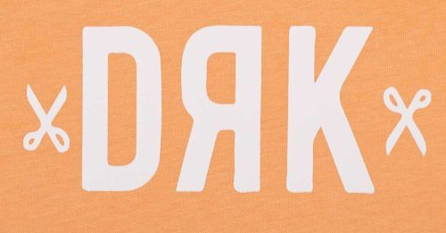 Rövid ujjú póló Dorko DRK mintával