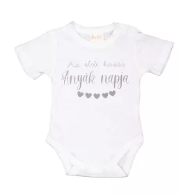 Rövid ujjú Anyák napi baba body