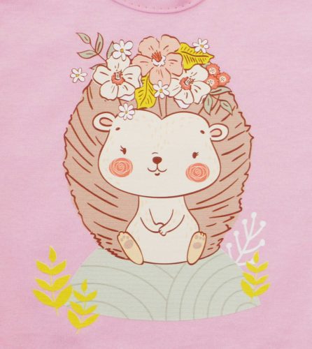 Ujjatlan baba body sünis mintával