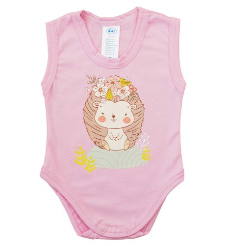 Ujjatlan baba body sünis mintával