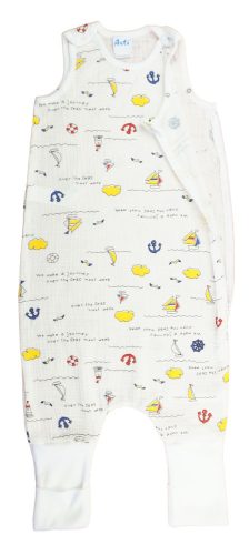 Ujjatlan tipegő hálózsák Vitorlás mintával 1 TOG