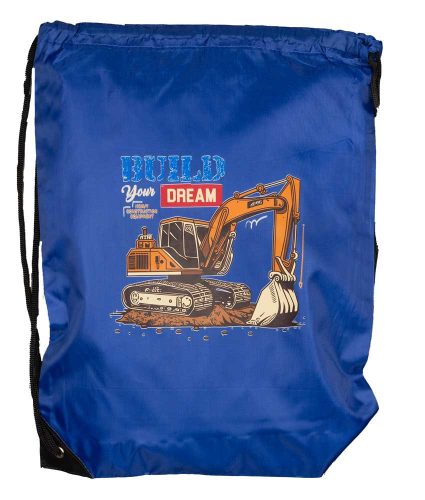 Zsinóros tornazsák Buldózer mintával