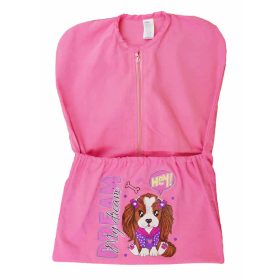 Vállfás oviszsák, kord, Kutyus mintával