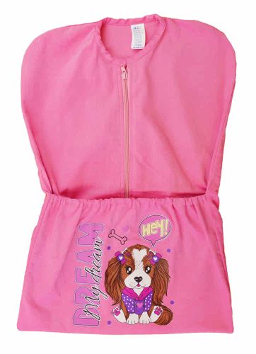 Vállfás oviszsák, kord, Kutyus mintával