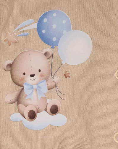 Pamut baba kocsikabát Macis mintával