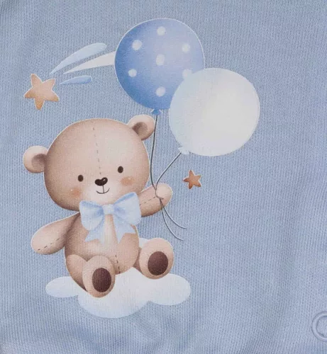 Pamut baba kocsikabát Macis mintával