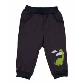 Vízlepergetős softshell kisfiú nadrág Dínó mintáva