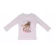Hosszú ujjú kislány póló cuki Macis mintával