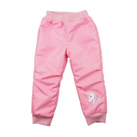   Lányka bélelt vízlepergetős nadrág – Unikornis mintával