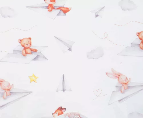 Pamut baba kocsikabát Macis mintával