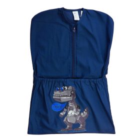 Vállfás oviszsák robotos mintával