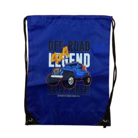 Zsinóros tornazsák Kisfiú Off Road mintával