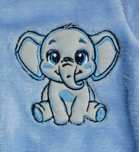 Hímzett kapucnis wellsoft overál