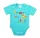 Feliratos rövid ujjú baba body