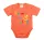 Feliratos rövid ujjú baba body