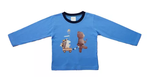 Hosszú ujjú fiú póló – Mackós mintával