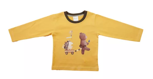 Hosszú ujjú fiú póló – Mackós mintával