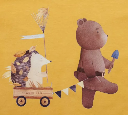 Hosszú ujjú fiú póló – Mackós mintával