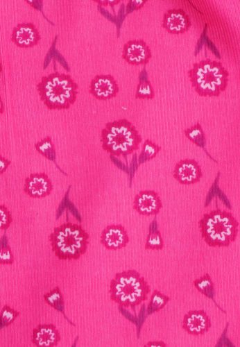 Oviszsák elöl cipzáras, zsebes – Virág mintával