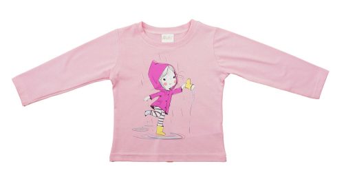 Hosszú ujjú lány póló – Kislány mintával
