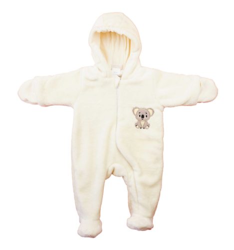Kapucnis bélelt wellsoft baba overál Maci mintával