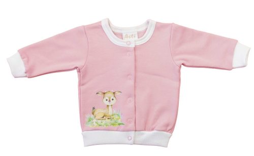 Belül bolyhos baba kocsikabát Állatos mintával