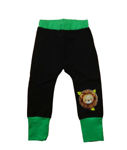 2 részes kisfiú szabadidő szett oroszlános mintával