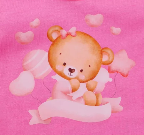 Rövid ujjú baba body Macis mintával