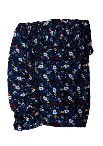 Bébi pamut gumis lepedő 60x120/70x140