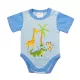 Rövid ujjú baba body Szafaris mintával