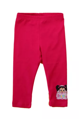 Kislány bolyhos leggings Kislány mintával