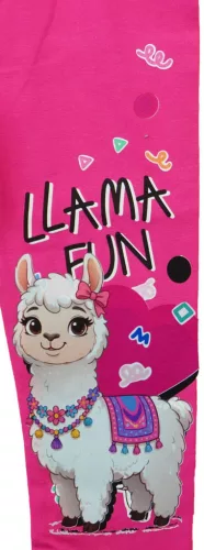 Kislány leggings Láma mintával