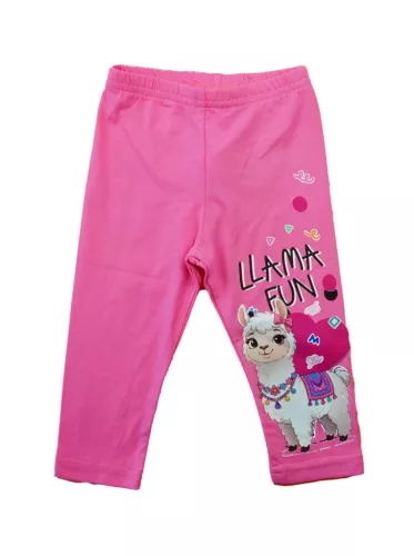 Kislány leggings Láma mintával