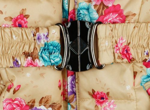 Lányka virágos divat kabát