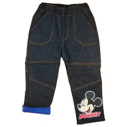   Disney Mickey bélelt baba| gyerek farmernadrág (méret:74-122)