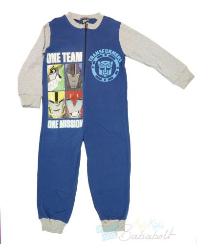 Transformers gyerek overálos pizsama (méret:104-146)